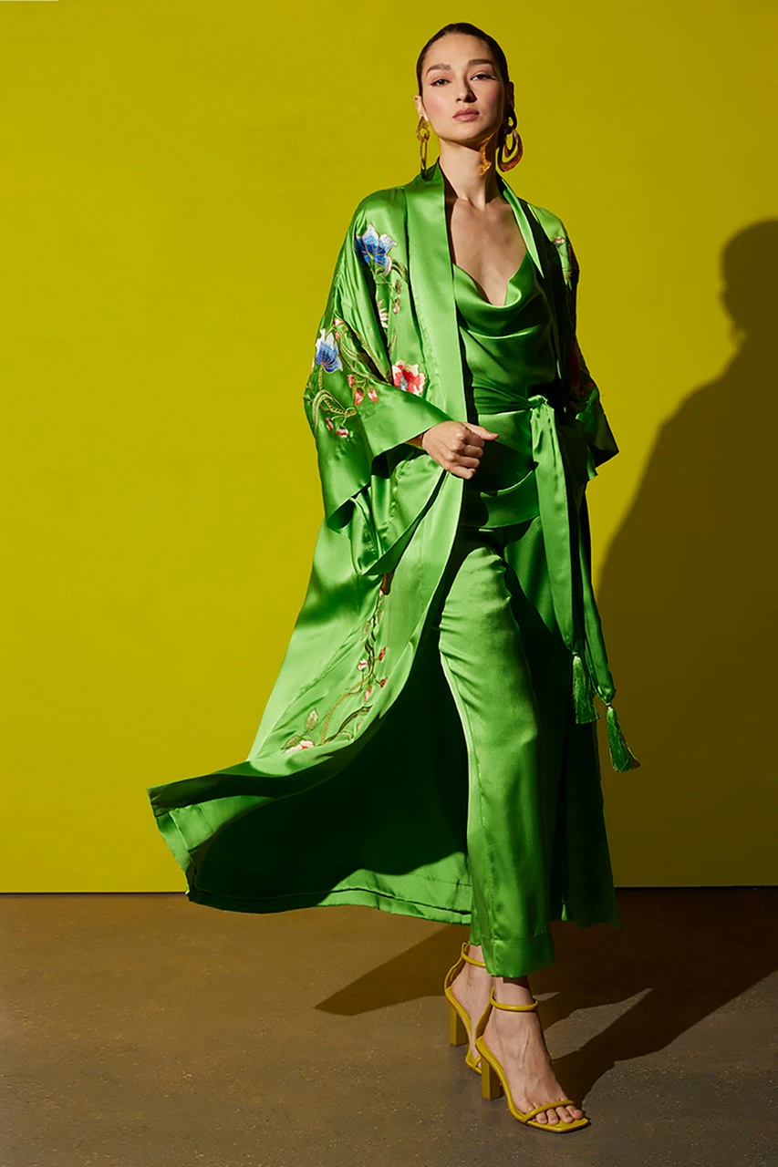 Couture Kamakura Embroidery Robe 3 Couture Kamakura Embroidery Robe - Image 3