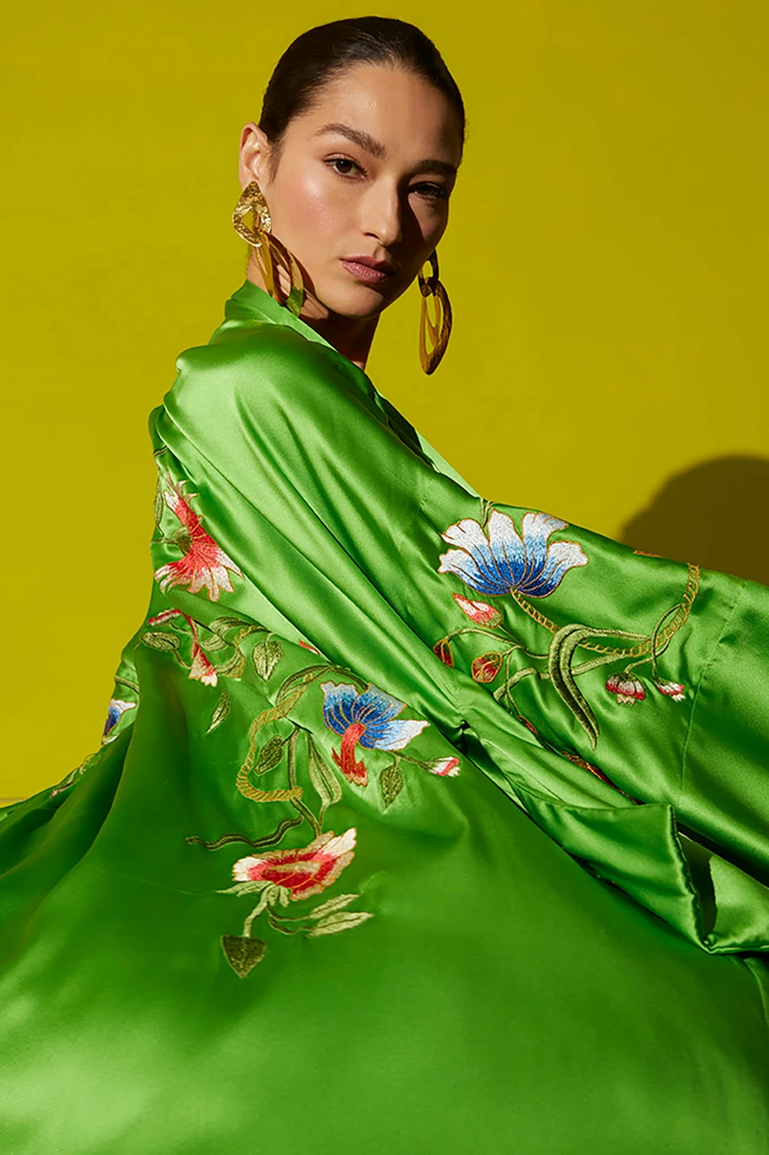 Couture Kamakura Embroidery Robe 4 Couture Kamakura Embroidery Robe - Image 4