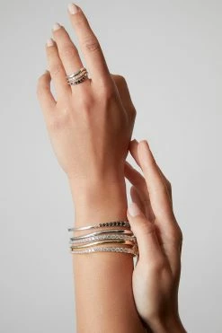 Shangri-La Brushstroke 14K Gold Stacking Ring -Natori Sales Shop SHOT 7 688 52494.1630345774