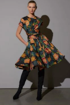 Shugo Cotton Sateen Dress -Natori Sales Shop SHUGO COTTON SATEEN DRESS Black by Natori 58358.1663108851