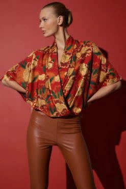 Shugo Cotton Silk Top 9 Shugo Cotton Silk Top -Natori Sales Shop SHUGO COTTON SILK TOP Carnelian by Natori 32985.1692966582