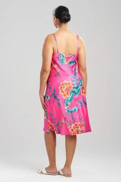 Sarasa Satin Gown 15 Sarasa Satin Gown -Natori Sales Shop Sarasa Satin Gown Berry Multi by N Natori 2 51474.1690467098