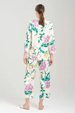 Sarasa Satin PJ -Natori Sales Shop Sarasa Satin PJ Oatmeal Multi by N Natori 44505.1690468544