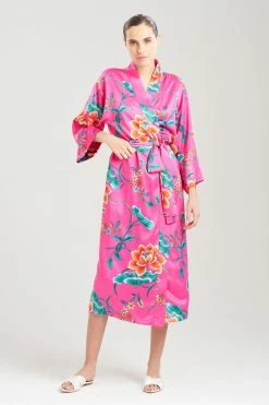 Sarasa Satin Robe