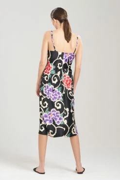 Saz Gown 9 Saz Gown -Natori Sales Shop Saz Gown Black Multi by N Natori 31715.1692804765