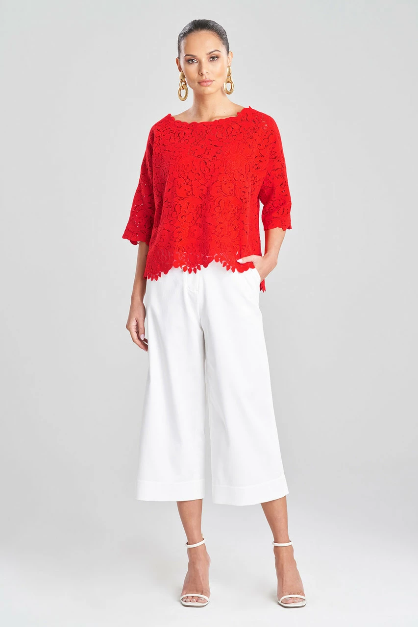 Scroll Guipure Lace Top 1 Scroll Guipure Lace Top