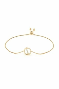 Shangri-La Yin-Yang 14K Gold And Diamond Bolo Bracelet