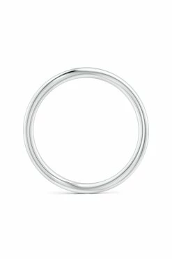 Shangri-La Brushstroke 14K Gold Stacking Ring -Natori Sales Shop Shangri La 14K White Gold Brushstroke Stackable Ring by Natori 2 10815.1628874525