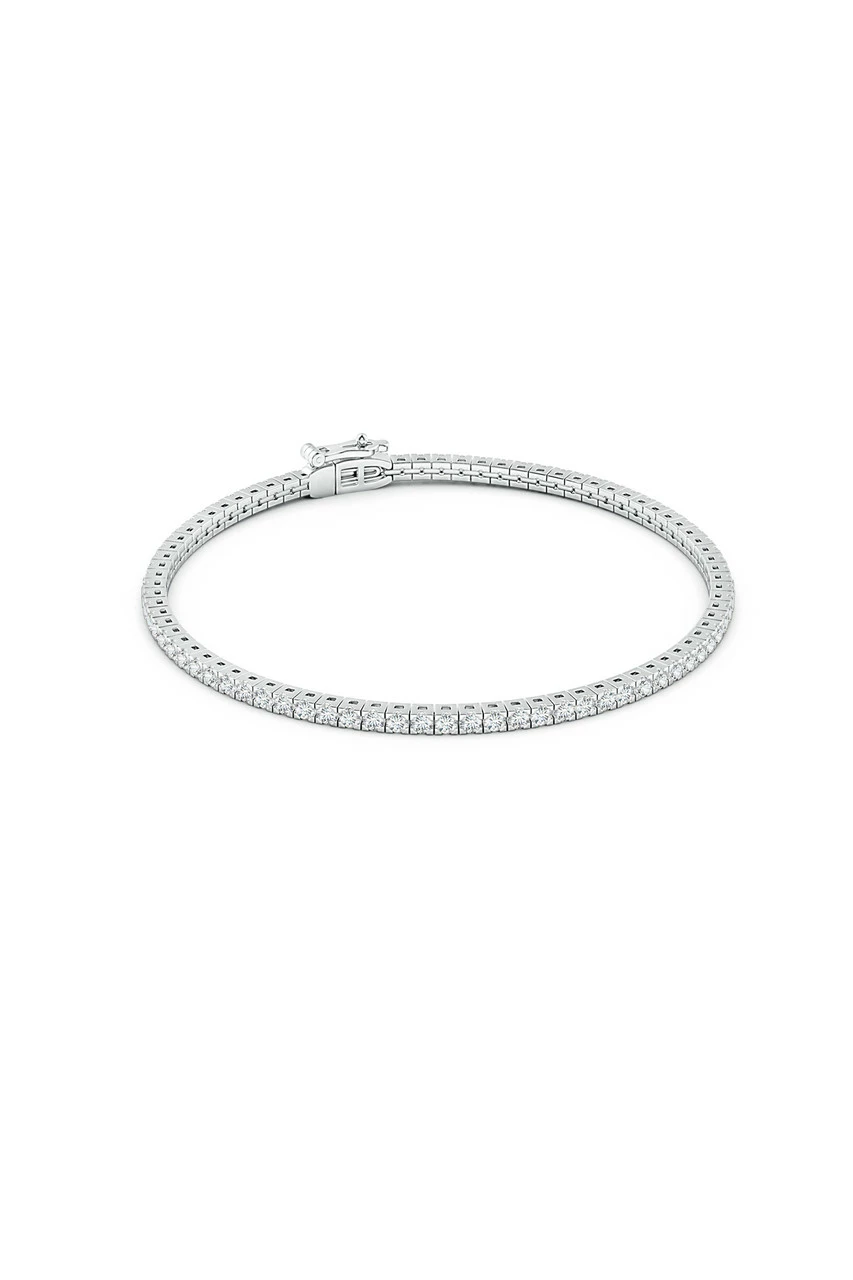 Shangri-La 14K Gold And Diamond Tennis Bracelet 2 Shangri-La 14K Gold And Diamond Tennis Bracelet - Image 2