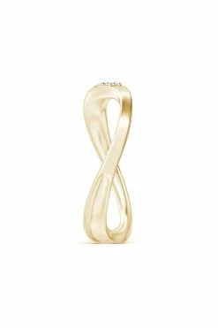 Shangri-La Brushstroke 14K Gold And Diamond Half Eternity Stacking Ring 32 Shangri-La Brushstroke 14K Gold And Diamond Half Eternity Stacking Ring -Natori Sales Shop Shangri La 14K Yellow Gold Yin Yang Half Eternity Diamond Ring by Natori 3 81638.1630345299