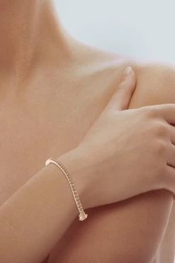 Shangri-La Brushstroke 14K Gold And Coffee Diamond Full Bracelet 8 Shangri-La Brushstroke 14K Gold And Coffee Diamond Full Bracelet -Natori Sales Shop Shangri La Brushstroke 14K Rose Gold and Coffee Diamond Full Bracelet by Natori 4 53120.1630002824