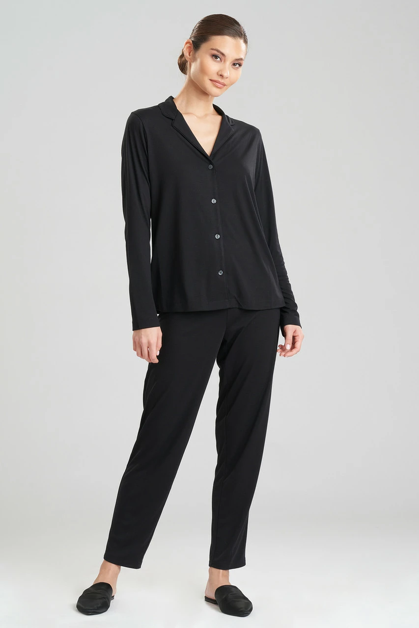 Shangri-La TENCEL™ Long Sleeve Notch PJ 8 Shangri-La TENCEL™ Long Sleeve Notch PJ - Image 8