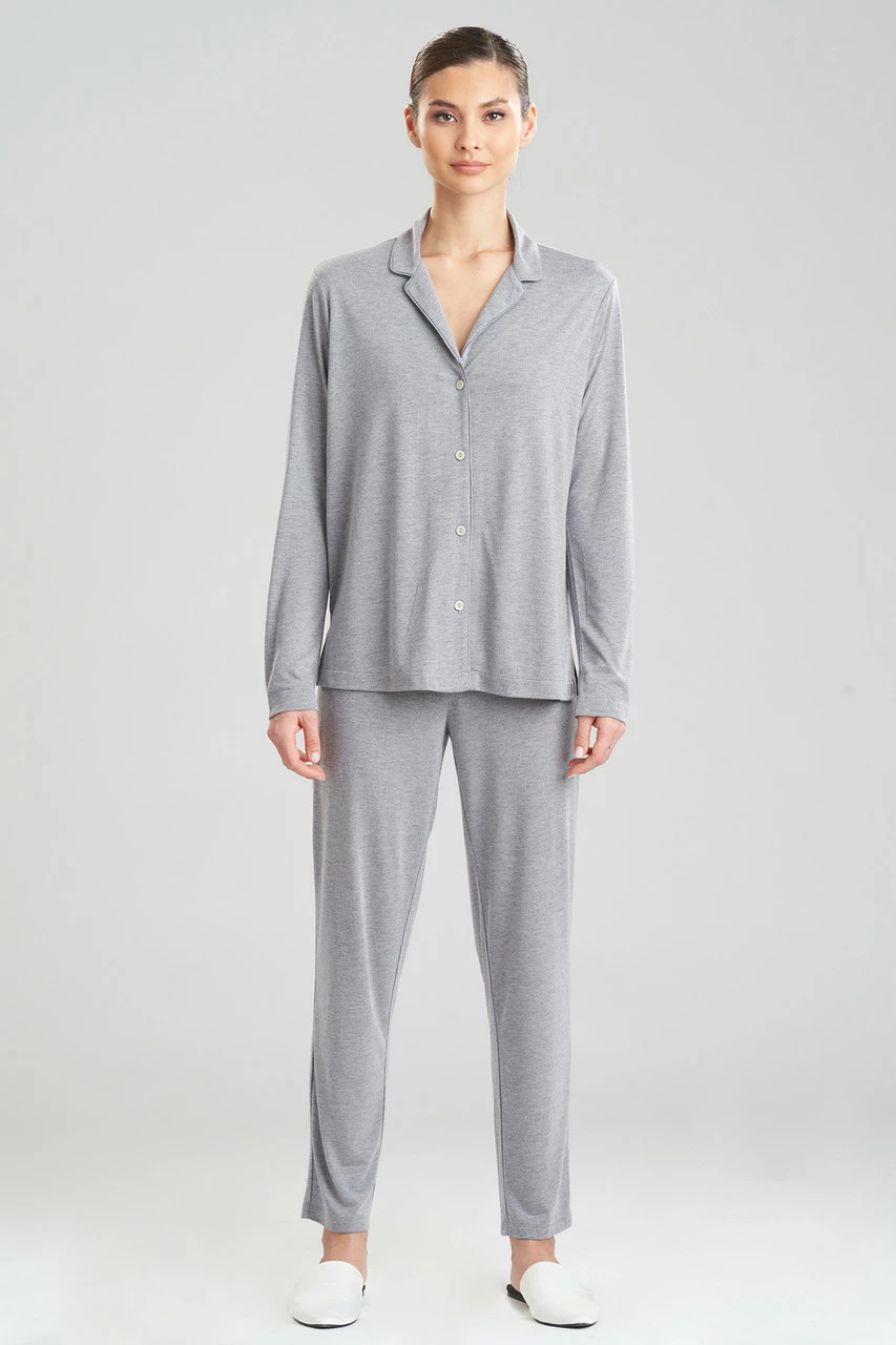 Shangri-La TENCEL™ Long Sleeve Notch PJ 12 Shangri-La TENCEL™ Long Sleeve Notch PJ - Image 12