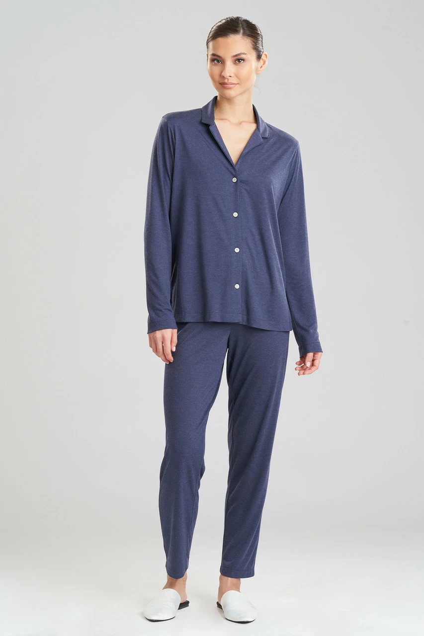 Shangri-La TENCEL™ Long Sleeve Notch PJ 10 Shangri-La TENCEL™ Long Sleeve Notch PJ - Image 10