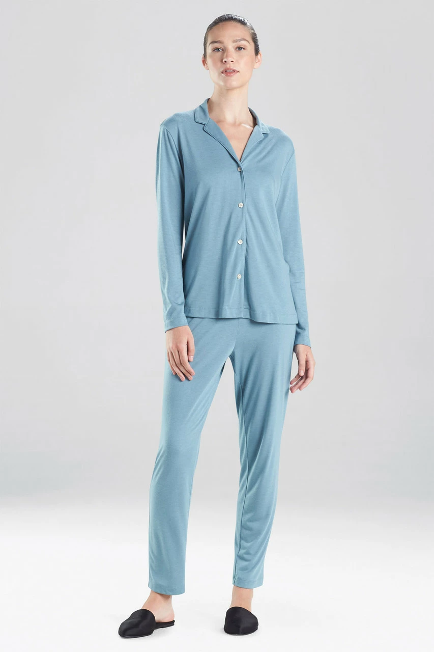 Shangri-La TENCEL™ Long Sleeve Notch PJ 1 Shangri-La TENCEL™ Long Sleeve Notch PJ