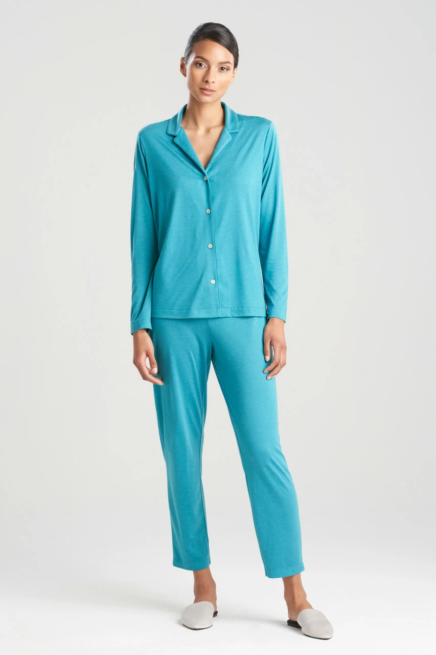 Shangri-La TENCEL™ Long Sleeve Notch PJ 14 Shangri-La TENCEL™ Long Sleeve Notch PJ - Image 14