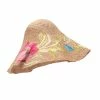 Shinjo Embroidered Raffia Hat