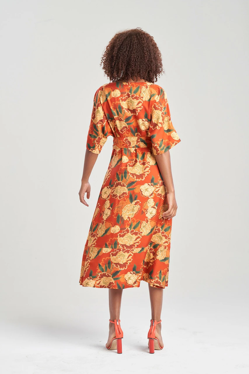 Shugo Cotton Silk Boatneck Dress 4 Shugo Cotton Silk Boatneck Dress - Image 4