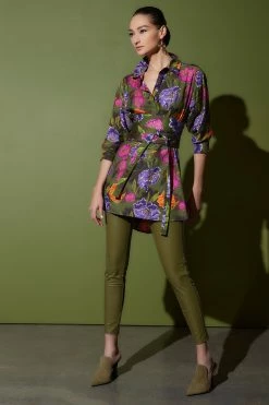 Shugo Cotton Silk Shirt 18 Shugo Cotton Silk Shirt -Natori Sales Shop Shugo Cotton Silk Shirt Olive by Natori 2 21007.1663953258