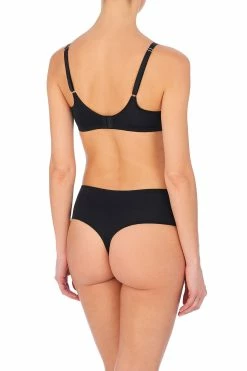 Side Effect Contour Underwire Bra -Natori Sales Shop Side Effect Contour Underwire Bra High Rise Thong Black by Natori 3 44148.1669229847