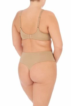 Side Effect Contour Underwire Bra -Natori Sales Shop Side Effect Contour Underwire Bra High Rise Thong PLUS Cafe by Natori 3 97369.1669229772