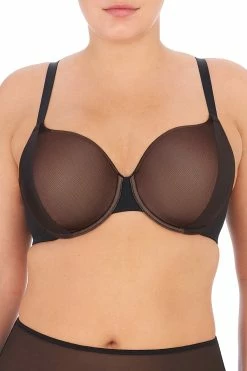Side Effect Contour Underwire Bra -Natori Sales Shop Side Effect Contour Underwire Bra PLUS Black by Natori 70027.1669229851