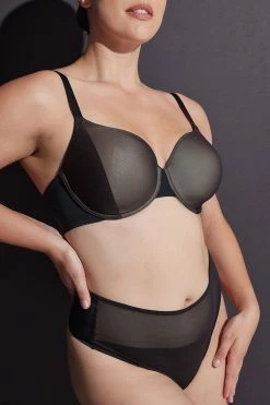 Side Effect Contour Underwire Bra -Natori Sales Shop Side Effect Contour Underwire Bra Side Effect Brief Black Cafe by Natori 3 72051.1669760179