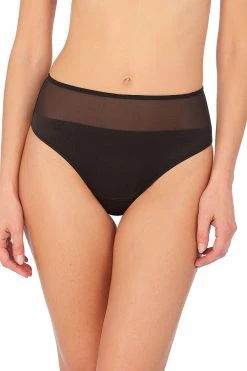 Side Effect High Rise Thong -Natori Sales Shop Side Effect High Rise Thong Black by Natori 36509.1668702536