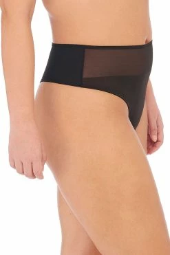Side Effect High Rise Thong -Natori Sales Shop Side Effect High Rise Thong PLUS Black by Natori 2 37895.1669229365