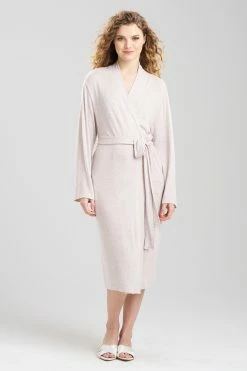 Soho Brush Robe - Basics -Natori Sales Shop Soho Brush Robe Heather Mauve by N Natori 96816.1677017187