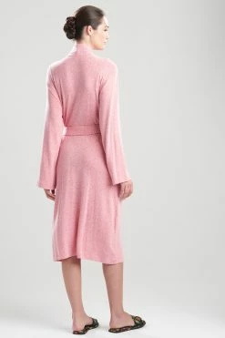Soho Brush Robe - Basics -Natori Sales Shop Soho Brush Robe Red by N Natori 2 70631.1651681154