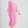 Soho Geo-Printed Challis Caftan
