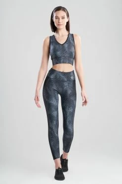 Solstice Cropped Leggings -Natori Sales Shop Solstice Cropped Leggings Grey Black by Josie 89595.1651103146
