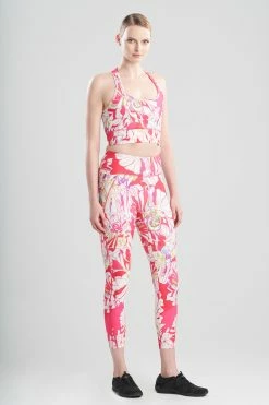 Solstice Cropped Leggings -Natori Sales Shop Solstice Cropped Leggings Pink Poppy by Josie 45276.1651103049