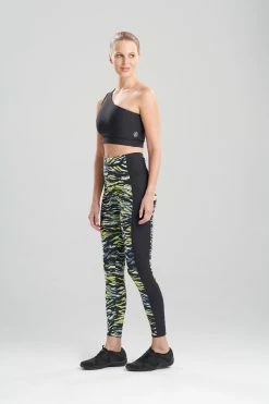 Solstice Cropped Leggings -Natori Sales Shop Solstice Leggings Citron Ash Black by Josie 66437.1630530971
