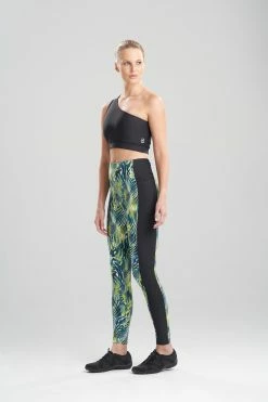 Solstice Cropped Leggings -Natori Sales Shop Solstice Leggings Citron Multi by Josie 2 35329.1630530961