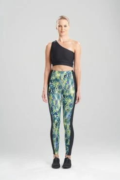 Solstice Cropped Leggings -Natori Sales Shop Solstice Leggings Citron Multi by Josie 08933.1630530959