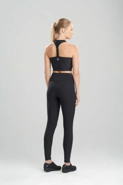 Solstice T-Back Crop Top 35 Solstice T-Back Crop Top -Natori Sales Shop Solstice T Back Crop Top Black by Josie 2 79256.1648580666