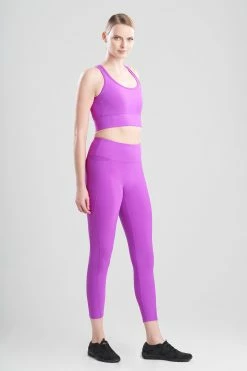 Solstice T-Back Crop Top 40 Solstice T-Back Crop Top -Natori Sales Shop Solstice T Back Crop Top Wild Orchid by Josie 30944.1648580696