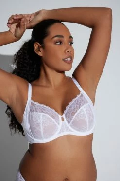Statement Full Fit Bra 86 Statement Full Fit Bra -Natori Sales Shop Statement Full Fit Bra Tanga Set White by Natori 5 54058.1652981983