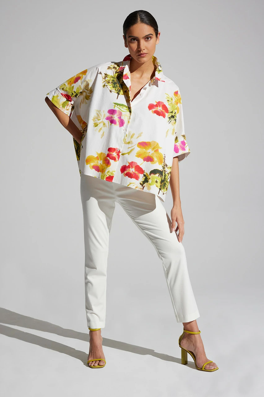 Cotton Sateen Tapered Pants 8 Cotton Sateen Tapered Pants - Image 8