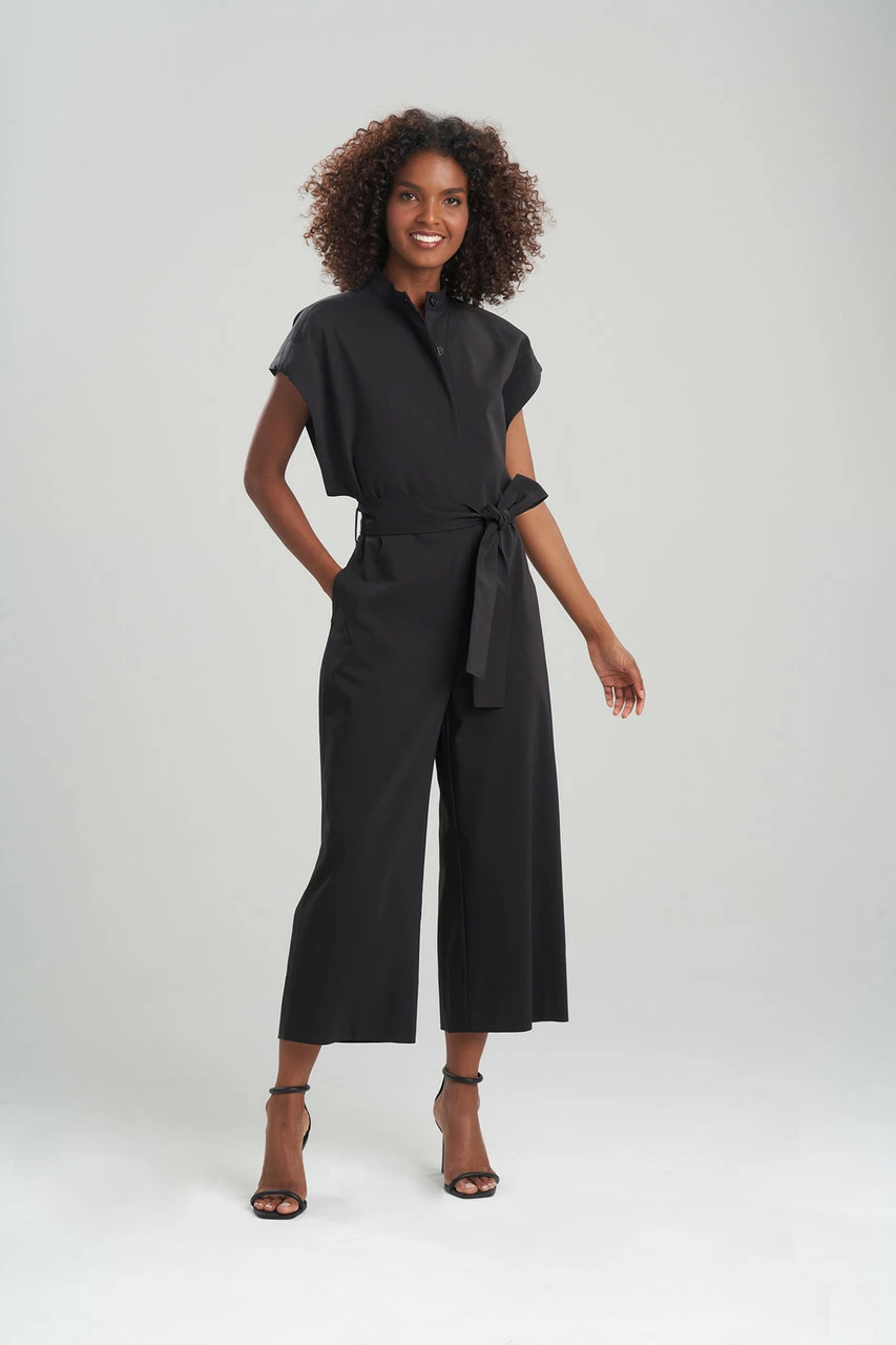 Stretch Cotton Blend Jumpsuit 3 Stretch Cotton Blend Jumpsuit - Image 3