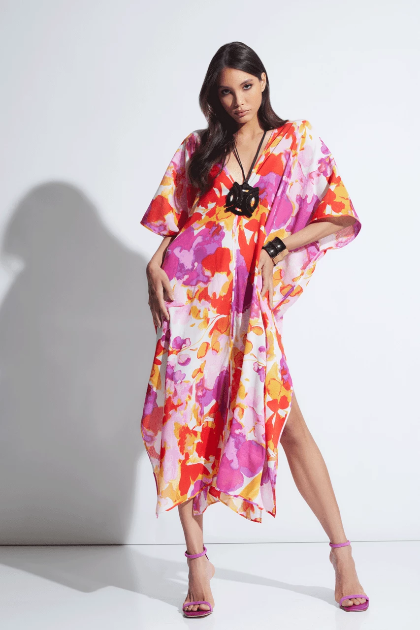 Suisai Getaway Cotton Gauze Caftan 4 Suisai Getaway Cotton Gauze Caftan - Image 4