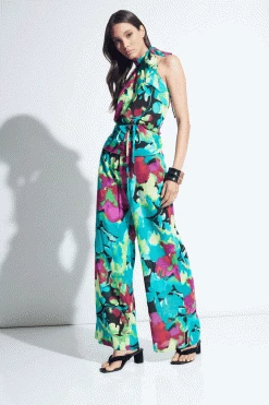 Suisai Getaway Cotton Gauze Pants -Natori Sales Shop Suisai Getaway Cotton Gauze Pants Black Multi by Natori 27478.1675877795