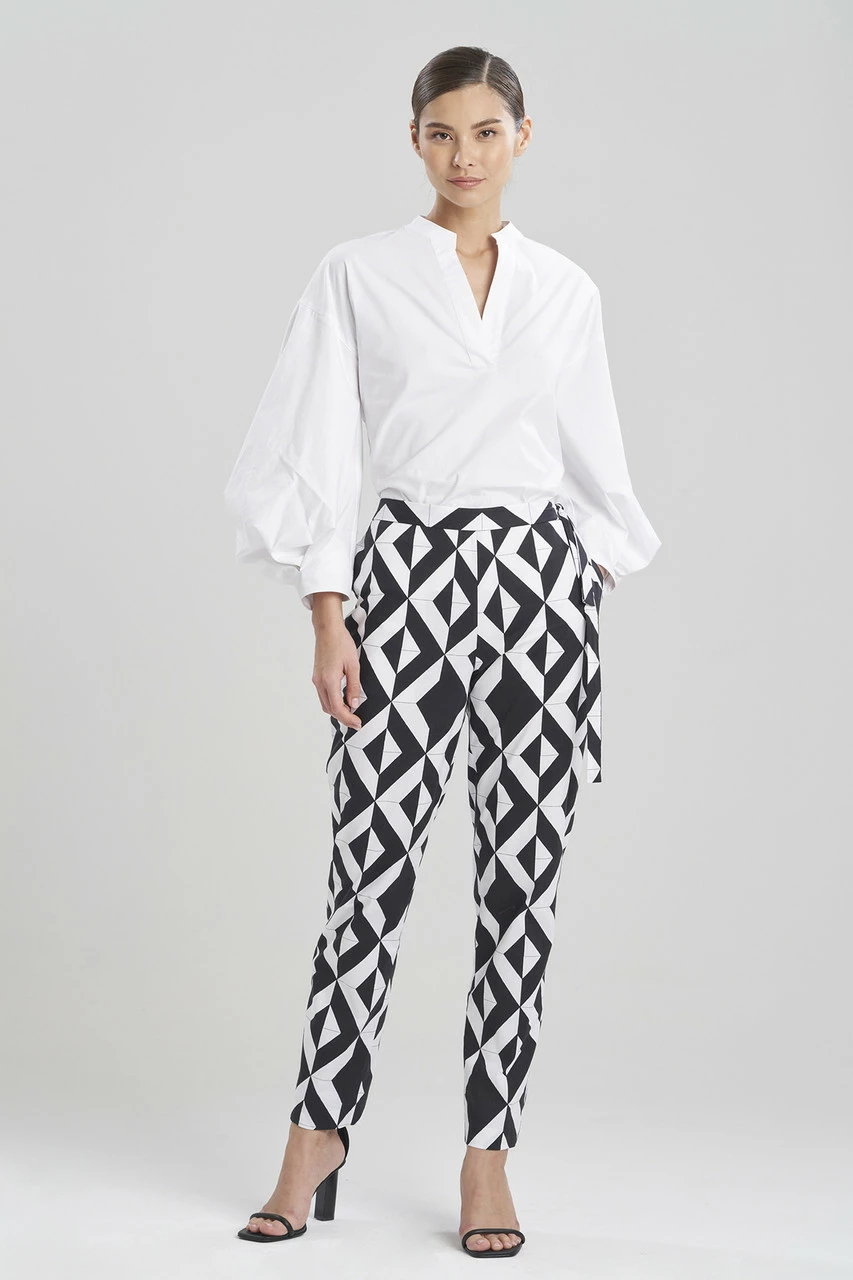 Sumi-Cotton Poplin Pants 1 Sumi-Cotton Poplin Pants