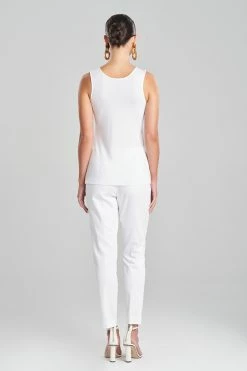 TENCEL™ Jersey Top -Natori Sales Shop TENCEL Jersey Top White by Natori 2 56120.1674235519