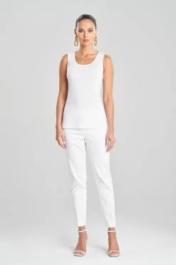 TENCEL™ Jersey Top -Natori Sales Shop TENCEL Jersey Top White by Natori 40756.1674235517