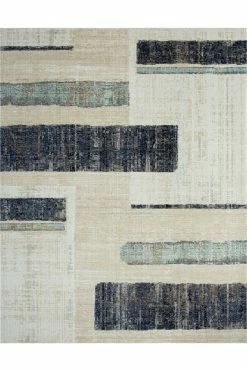 24-Seven- Art Moderna Indigo/Sandstone Rug