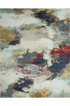 24-Seven- Abstract Cloud Multi Rug