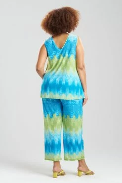 Tahiti PJ -Natori Sales Shop Tahiti PJ Blue Green by N Natori 4 70593.1675436476